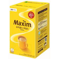 Dongsuh Maxim Mocha Gold Kavos mišinys 200 maišelių (180+20 lazdelių) #10 Sticks beige