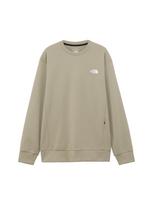 North Motion Crew Clay Size L [The Face] Sweatshirt, Gray, beige