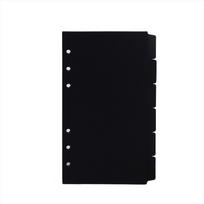Dividers Inner Paper Notebook Paper Divider Binder Index Separator Loose-leaf Divider Index Divider A6 side 6pcs
