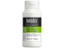 Speciali priemone-lakas akriliniams dažams Liquitex blizgus 118ml