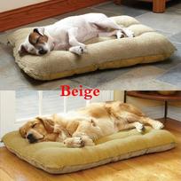 Žieminis šuns lovos čiužinys Sutirštintas naminių gyvūnų kačių pagalvėlė Minkštas šiltas flisas Nuimamas Plaunamas Mažų Vidutinių Didelių Šunų Kilimėlis Pagalvėlė 70x50cm