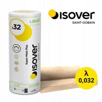 Isover Super Mata Plus Mineralinės vatos rulonas 5cm / 50 mm / 10.80 m