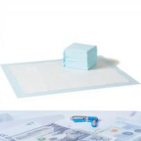 20/40/50/100 Pcs Disposable Pet Training Pads Super Absorbent Core Leak Proof Edges For Puppy Cats Dogs Home Use A1 white