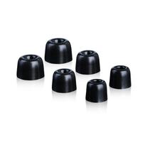 KZ-FT01 Memory Foam Eartips Noise Isolation Ear Tips for In-Ear Headphones S/M/L Sizes For Most In-Ear Monitors Earplugs black