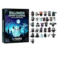 Halloween Advent Calendar 31-Day Countdown with Surprise Boxes for Kids and Adults One Size