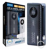 Atsarginis maitinimo šaltinis ("Power Bank") Išorinė baterija 22,5 W 30000 mAh su USB-C, USB-A, PD 3.0 ir QC 3.0, Išorinė baterija 22,5 W 30000 mAh su USB-C, USB-A, PD 3.0 ir QC 3.0