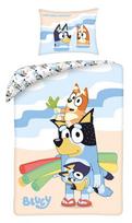Medvilninė patalynė 140x200 Bluey Holiday Dog HIT