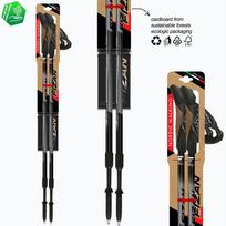 Šiaurietiško ėjimo lazdos FIZAN SPEED, reguliuojamos, 75–125 cm