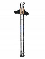 Šiaurietiško ėjimo lazdos Rezo Nordic Black, 50 % anglies