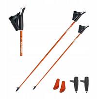 Šiaurietiško ėjimo lazdos GABEL X-1.35, oranžinės, 115 cm