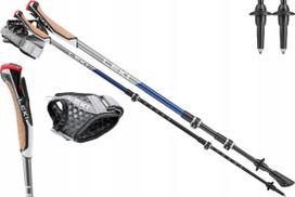 Vaikščiojimo lazdos LEKI TRAVELLER CARBON 90–130 cm