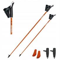 Šiaurietiško ėjimo lazdos GABEL STRIDE X-1.35, oranžinės, 130 cm
