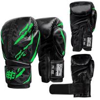 Bokso pirštinės Extreme Hobby Black Panther, žalios, 12oz