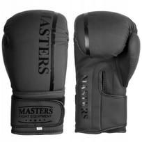Bokso pirštinės Masters RPU-MATT, juodos, 10 oz
