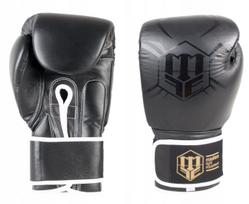 Odinės bokso pirštinės MASTERS RBT-BLACK/BLACK, 14 oz