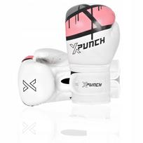 Vaikiškos bokso pirštinės XPUNCH ROSEBLADE, baltos-rožinės, 6oz