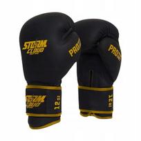 Bokso pirštinės StormCloud Boxing Pro, juodos/auksinės