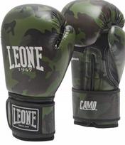 Bokso pirštinės Leone Camo, žalios, universalios