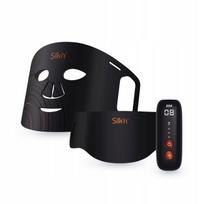 LED veido ir kaklo kaukė Silk'n Dual, juoda, nuo raukšlių