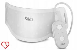 Kaklo kaukė Silk'n su LED šviesos terapija, balta