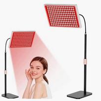 Raudonos šviesos terapijos lempa, 225 LED, 660/850 nm, namams