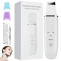 Ultragarsinė odos šveitimo mentelė 4-in-1, porų ir inkštirų valymo prietaisas EMS