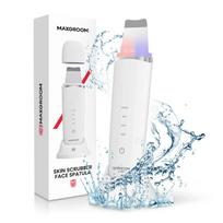 Ultragarsinis veido valymo prietaisas MAXGROOM M169 su LED terapija, baltas