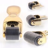 Veido ir kūno volelių rinkinys DERMA ROLLER 3in1, 0,5/1,0/3,0 mm