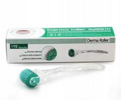 Veido masažuoklis Derma Roller 192 adatų DRS mezoterapijai