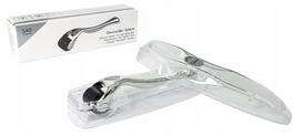 Veido masažuoklis Derma Roller 540, 0.2 mm titano adatėlės, sidabrinis