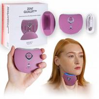 Veido ir kaklo masažuoklis ZENT, EMS pakėlimas, LED, Gua Sha, beadatė mezoterapija