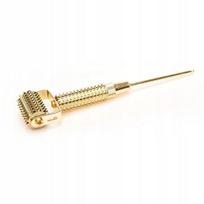 Veido masažuoklis Easy Livin' Gold Derma Roller