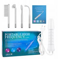 Veido odos darsonvalis DERMA WAND, 4 antgaliai, stiprus