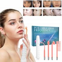 Veido masažuoklis DARSONVAL Derma Wand Pro Strong, 4 antgaliai