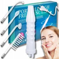 Veido masažuoklis Derma Wand Pro su 4 elektrodų antgaliais