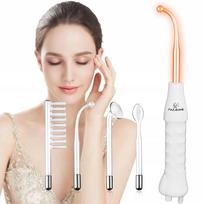 Veido masažuoklis Darsonval Derma Wand Pro su 4 elektrodais