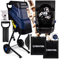 Sodo atliekų smulkintuvas TECHTOOL 2400W, 45 l, SK5 peiliai