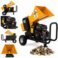 Šakų smulkintuvas HDM 60P Loncin, 4,1 kW, iki 60 mm