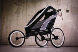 Dviračio priekaba-vežimėlis Cybex Zeno One Box, juoda