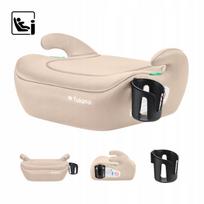 Automobilinė kėdutė STAND Tulano i-Size 15–36 kg, 125–150 cm, smėlio spalvos, su rankena