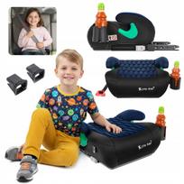 Automobilinė sėdynė su ISOFIX, juoda-mėlyna, R129