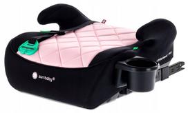 Automobilinė kėdutė Sun Baby LittleNestPro ISOFIX, 125–150 cm, rožinė