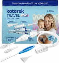 Nosies aspiratorius KATAREK TRAVEL 2in1, rankinis ir dulkių siurbliui