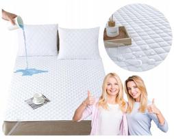 Čiužinio apsauga su guma 160x200, neperšlampama, balta, Čiužinio apsauga su guma 160x200, neperšlampama, balta