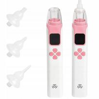 Elektrinis nosies aspiratorius vaikams, USB, su 4 antgaliais