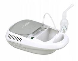 Inhaliatorius-nebuliatorius SAVEA su stūmokliniu kompresoriumi, 2 kaukės, filtrai