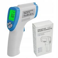 Infraraudonųjų spindulių bekontaktis medicininis termometras su LCD ekranu