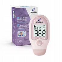 Mini bekontaktis termometras DET-3022, kaktai ir objektams, rožinis