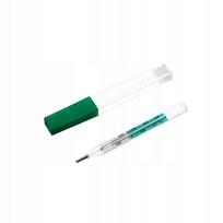 Medicininis stiklinis termometras Exatherm Classic, be gyvsidabrio, dėkle