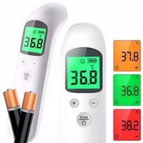 Bekontaktis medicininis elektroninis infraraudonųjų spindulių termometras su LCD ekranu